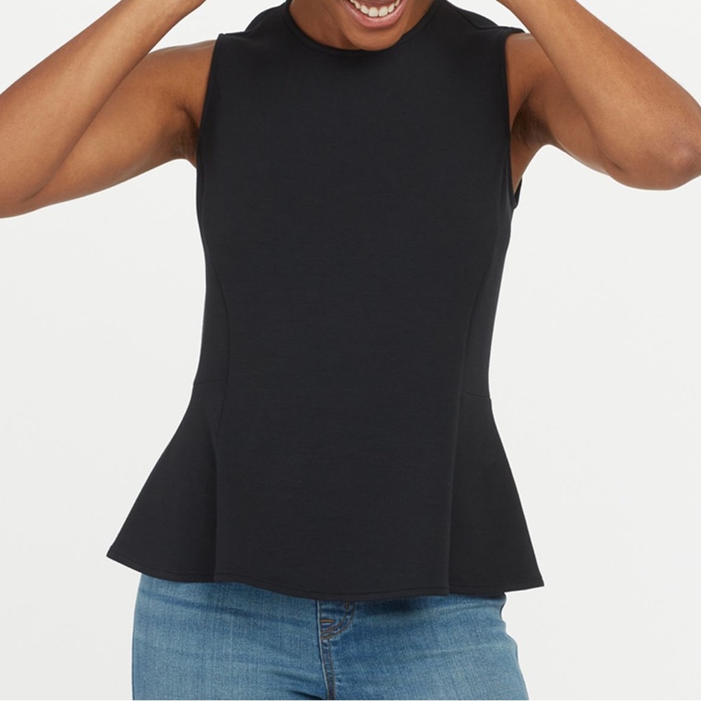 NWT Spanx Air Essentials at the hip peplum top